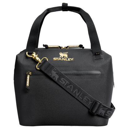 Ice-Retention The All Day Julienne Mini Cooler D052R - Compact All-Weather Soft-Sided Cooler Backpack - Black Honey