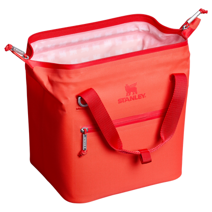 Ice-Retention The All Day Julienne Mini Cooler D052R - Compact All-Weather Soft-Sided Cooler Backpack Detail