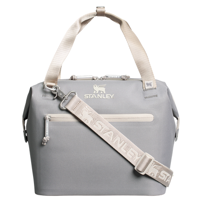 Ice-Retention The All Day Julienne Mini Cooler D052R - Compact All-Weather Soft-Sided Cooler Backpack - Stone