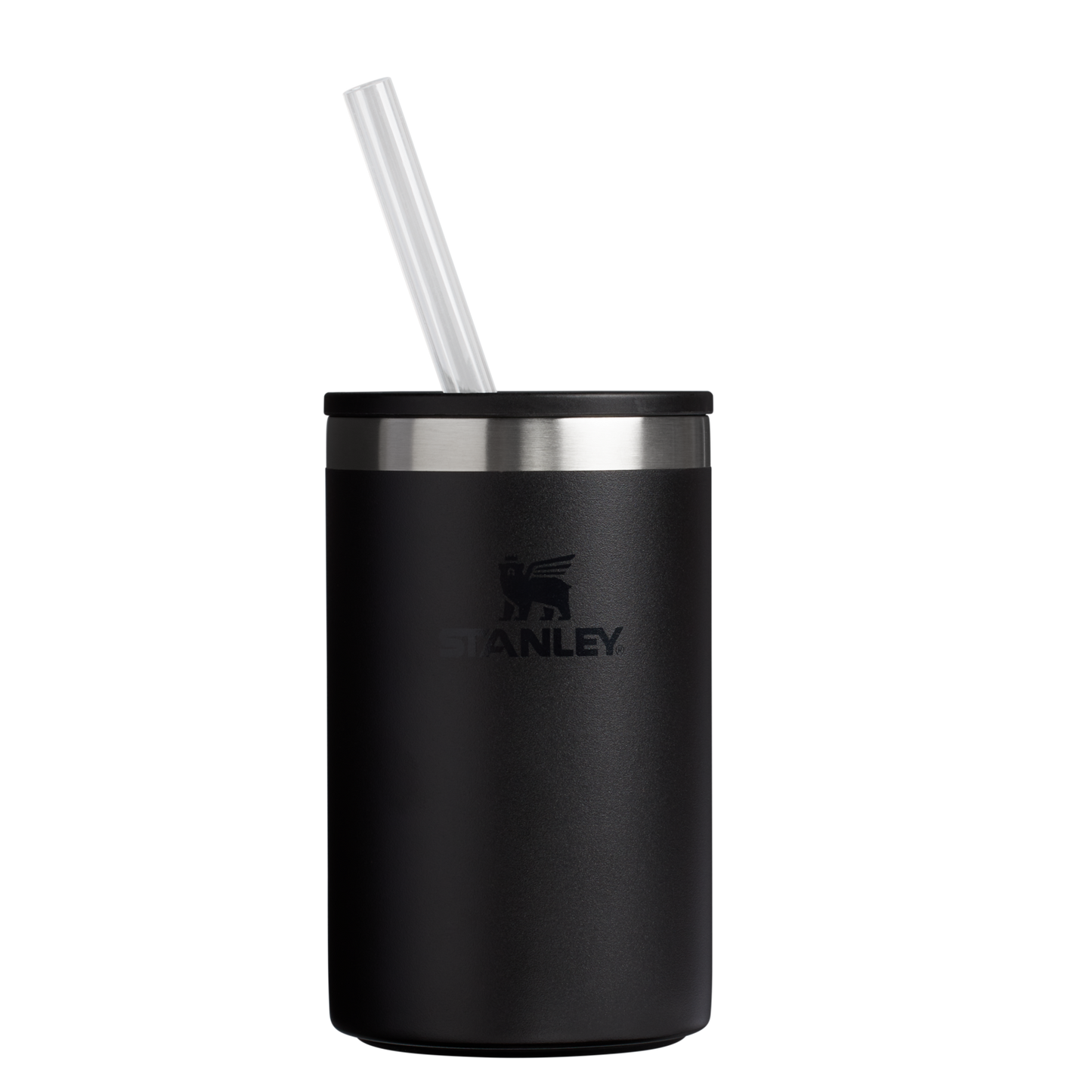 Ice-Retention The Everyday Can Cooler Cup D064R - Leak-Proof Insulated Mini Cooler Bag for Lunch - Black 2.0