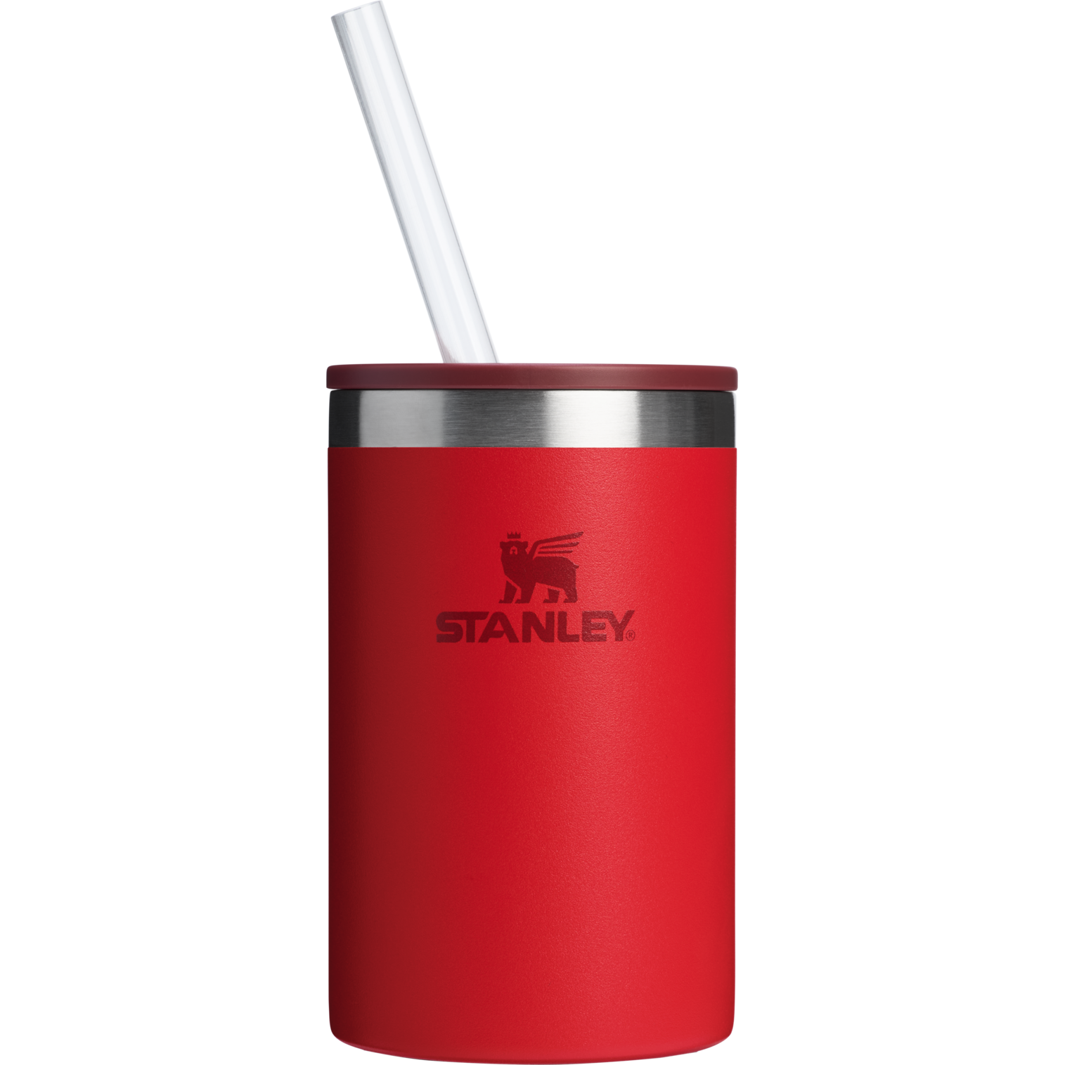 Ice-Retention The Everyday Can Cooler Cup D064R - Leak-Proof Insulated Mini Cooler Bag for Lunch - Chili Red