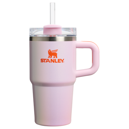 Insulated Travel The Quencher H2.O Flowstate Tumbler | Stanley Create D274S - Double-Wall Vacuum Insulated Travel Tumbler with Straw Detail