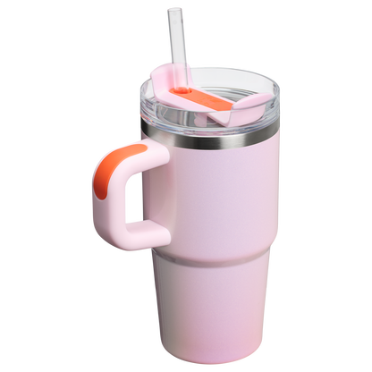 Insulated Travel The Quencher H2.O Flowstate Tumbler D251V - Premium Stainless Steel Straw Cup for All-Day Hydration Detail