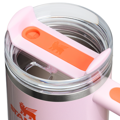 Insulated Travel The Quencher H2.O Flowstate Tumbler | Stanley Create D274S - Double-Wall Vacuum Insulated Travel Tumbler with Straw Detail