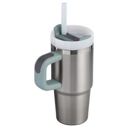 Insulated Travel The Quencher H2.O Flowstate Tumbler D068Z - FlowState 3-Position Lid Insulated Travel Mug Detail