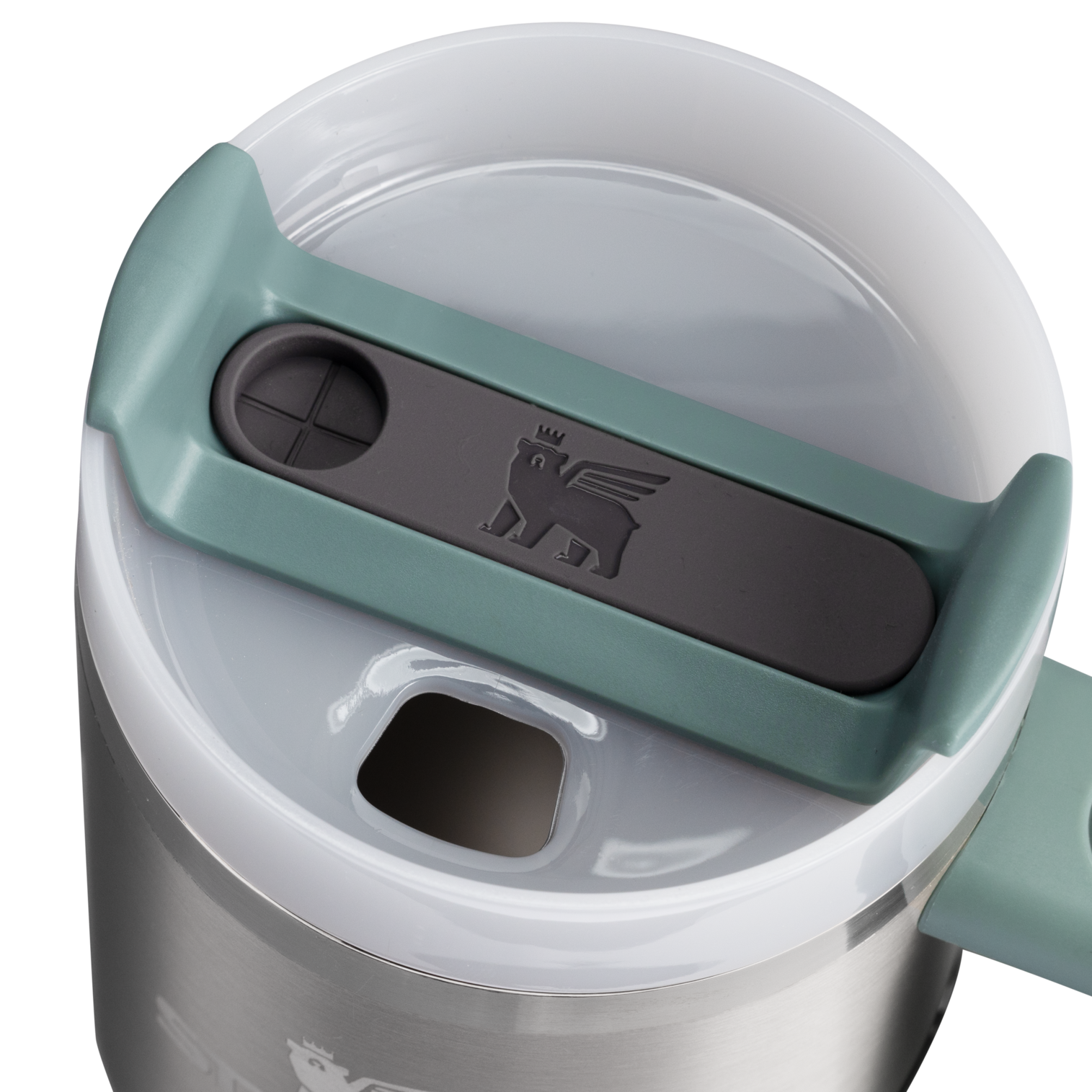 Insulated Travel The Quencher H2.O Flowstate Tumbler D068Z - FlowState 3-Position Lid Insulated Travel Mug Detail