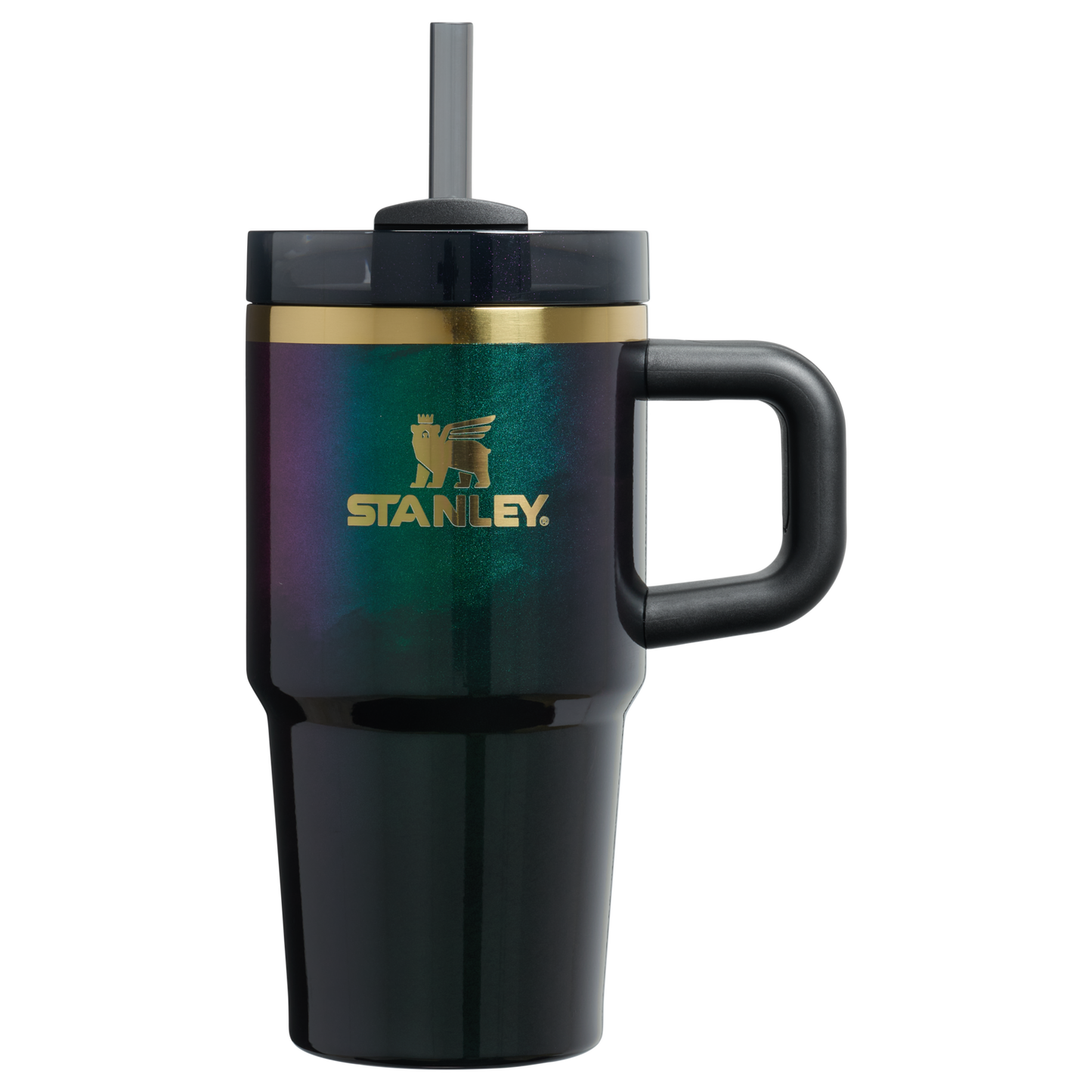 Large Capacity The Wicked for Good Quencher H2.0 Flowstate Tumbler D247R - Double-Wall Vacuum Insulated Travel Tumbler with Straw - Elphaba For Good