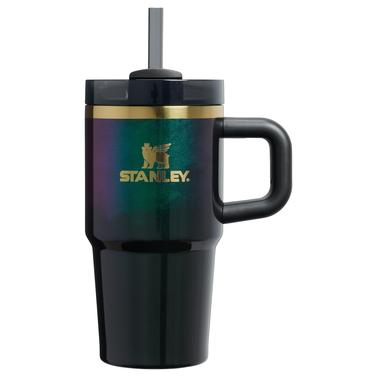 Large Capacity The Wicked for Good Quencher H2.0 Flowstate Tumbler D247R - Double-Wall Vacuum Insulated Travel Tumbler with Straw - Elphaba For Good