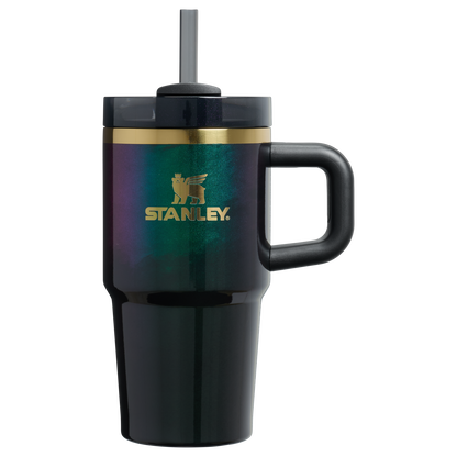 Large Capacity The Wicked for Good Quencher H2.0 Flowstate Tumbler D247R - Double-Wall Vacuum Insulated Travel Tumbler with Straw - Elphaba For Good