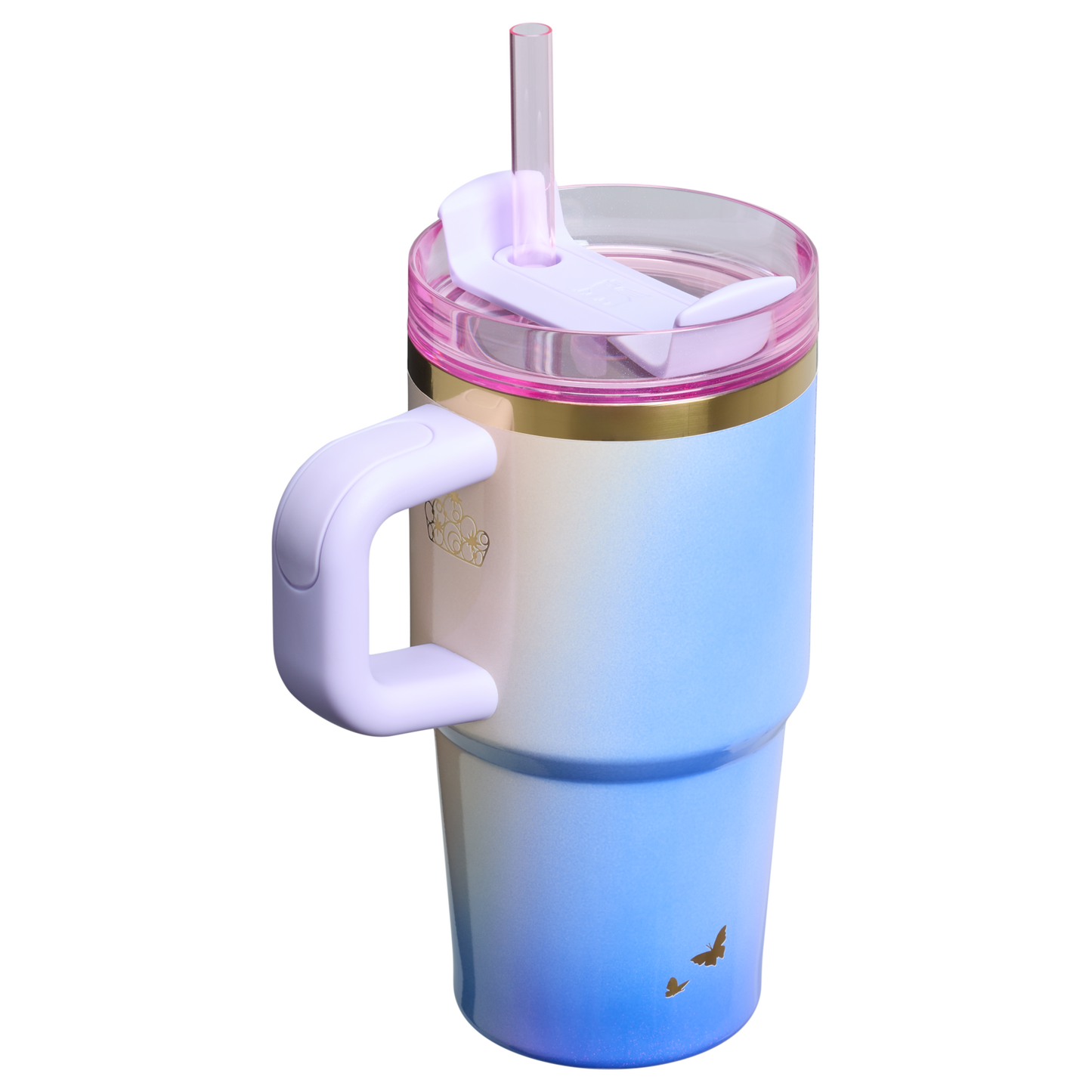 Large Capacity The Wicked for Good Quencher H2.0 Flowstate Tumbler D247R - Double-Wall Vacuum Insulated Travel Tumbler with Straw Detail
