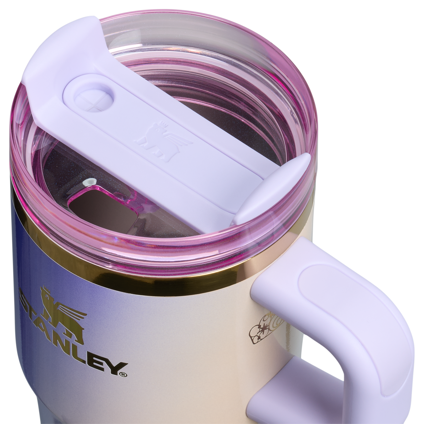 Large Capacity The Wicked for Good Quencher H2.0 Flowstate Tumbler D247R - Double-Wall Vacuum Insulated Travel Tumbler with Straw Detail
