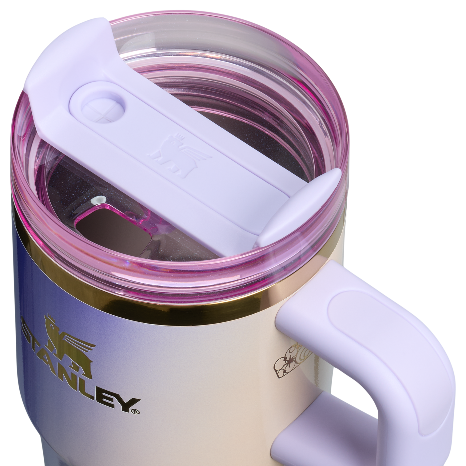 Large Capacity The Wicked for Good Quencher H2.0 Flowstate Tumbler D247R - Double-Wall Vacuum Insulated Travel Tumbler with Straw Detail