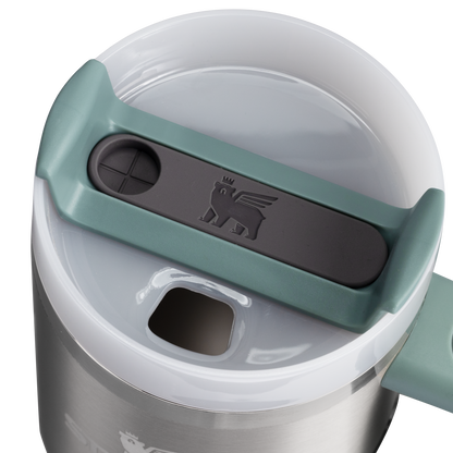 Insulated Travel The Quencher H2.O Flowstate Tumbler D251V - Premium Stainless Steel Straw Cup for All-Day Hydration Detail