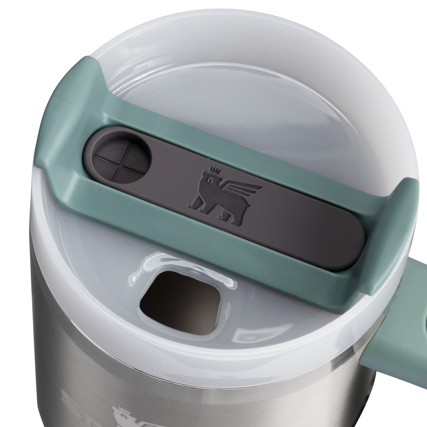 Insulated Travel The Quencher H2.O Flowstate Tumbler | Stanley Create D274S - Double-Wall Vacuum Insulated Travel Tumbler with Straw Detail