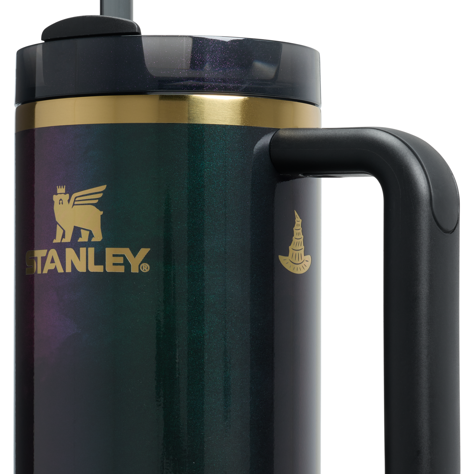 Insulated Travel The Wicked for Good Quencher H2.0 Flowstate Tumbler D246P - 40oz Large Capacity Car-Cup Friendly Quencher Detail
