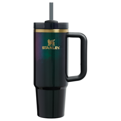Insulated Travel The Wicked for Good Quencher H2.0 Flowstate Tumbler D246P - 40oz Large Capacity Car-Cup Friendly Quencher - Elphaba For Good