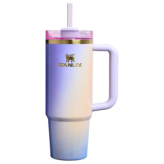 Insulated Travel The Wicked for Good Quencher H2.0 Flowstate Tumbler D246P - 40oz Large Capacity Car-Cup Friendly Quencher - Glinda For Good