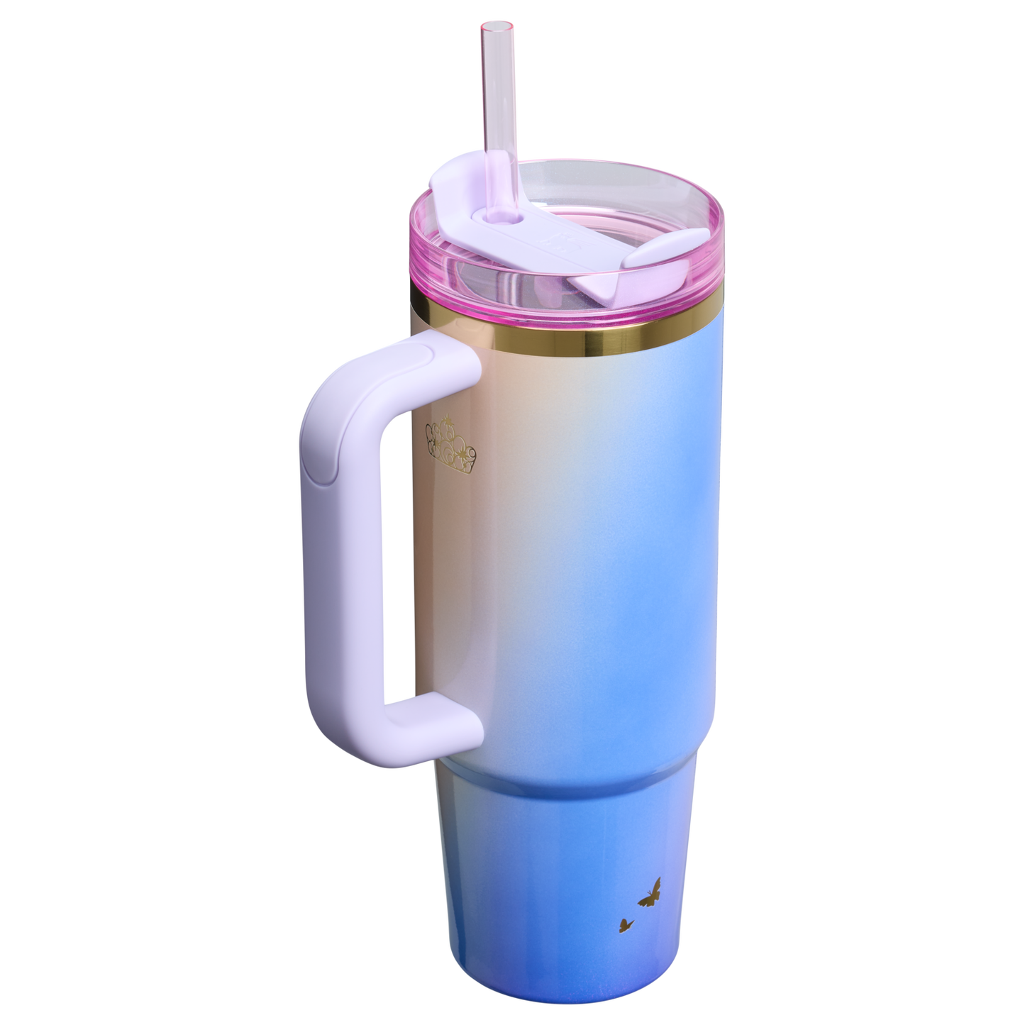 Insulated Travel The Wicked for Good Quencher H2.0 Flowstate Tumbler D246P - 40oz Large Capacity Car-Cup Friendly Quencher Detail