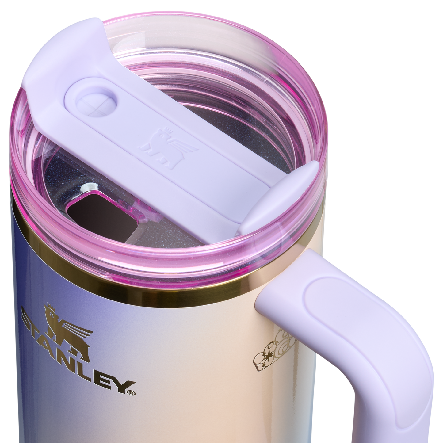 Insulated Travel The Wicked for Good Quencher H2.0 Flowstate Tumbler D246P - 40oz Large Capacity Car-Cup Friendly Quencher Detail