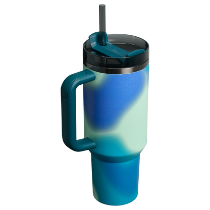 Car-Cup Friendly The Quencher H2.0 Flowstate Tumbler D050X - Premium Stainless Steel Straw Cup for All-Day Hydration Detail