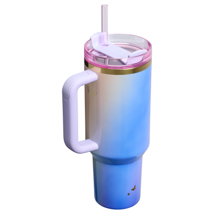 Car-Cup Friendly The Wicked for Good Quencher H2.0 Flowstate Tumbler D245R - 40oz Large Capacity Car-Cup Friendly Quencher Detail