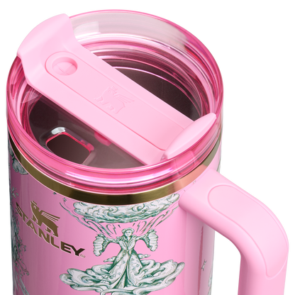 Car-Cup Friendly The Wicked for Good Quencher H2.0 Flowstate Tumbler D245R - 40oz Large Capacity Car-Cup Friendly Quencher Detail