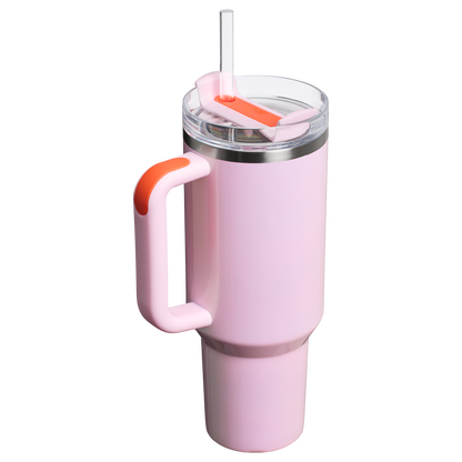 Car-Cup Friendly The Quencher H2.0 Flowstate Tumbler D050X - Premium Stainless Steel Straw Cup for All-Day Hydration Detail