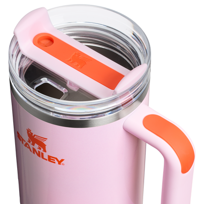 Car-Cup Friendly The Quencher H2.0 Flowstate Tumbler D050X - Premium Stainless Steel Straw Cup for All-Day Hydration Detail