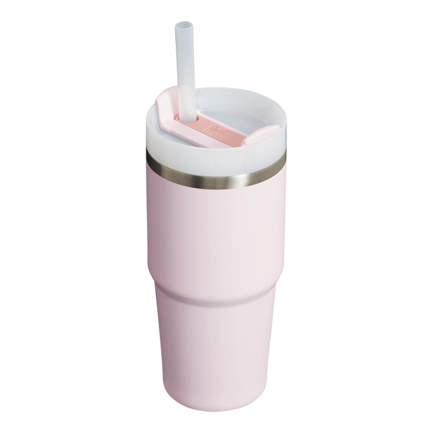 Insulated Travel The Quencher H2.0 Flowstate Tumbler  | Stanley Create D329E - Double-Wall Vacuum Insulated Travel Tumbler with Straw Detail