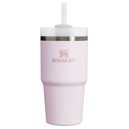 Large Capacity The Quencher H2.0 Flowstate Tumbler D030T - Premium Stainless Steel Straw Cup for All-Day Hydration - Rose Quartz 2.0