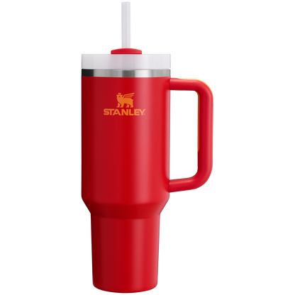 Car-Cup Friendly The Quencher H2.0 Flowstate Tumbler D050X - Premium Stainless Steel Straw Cup for All-Day Hydration Detail