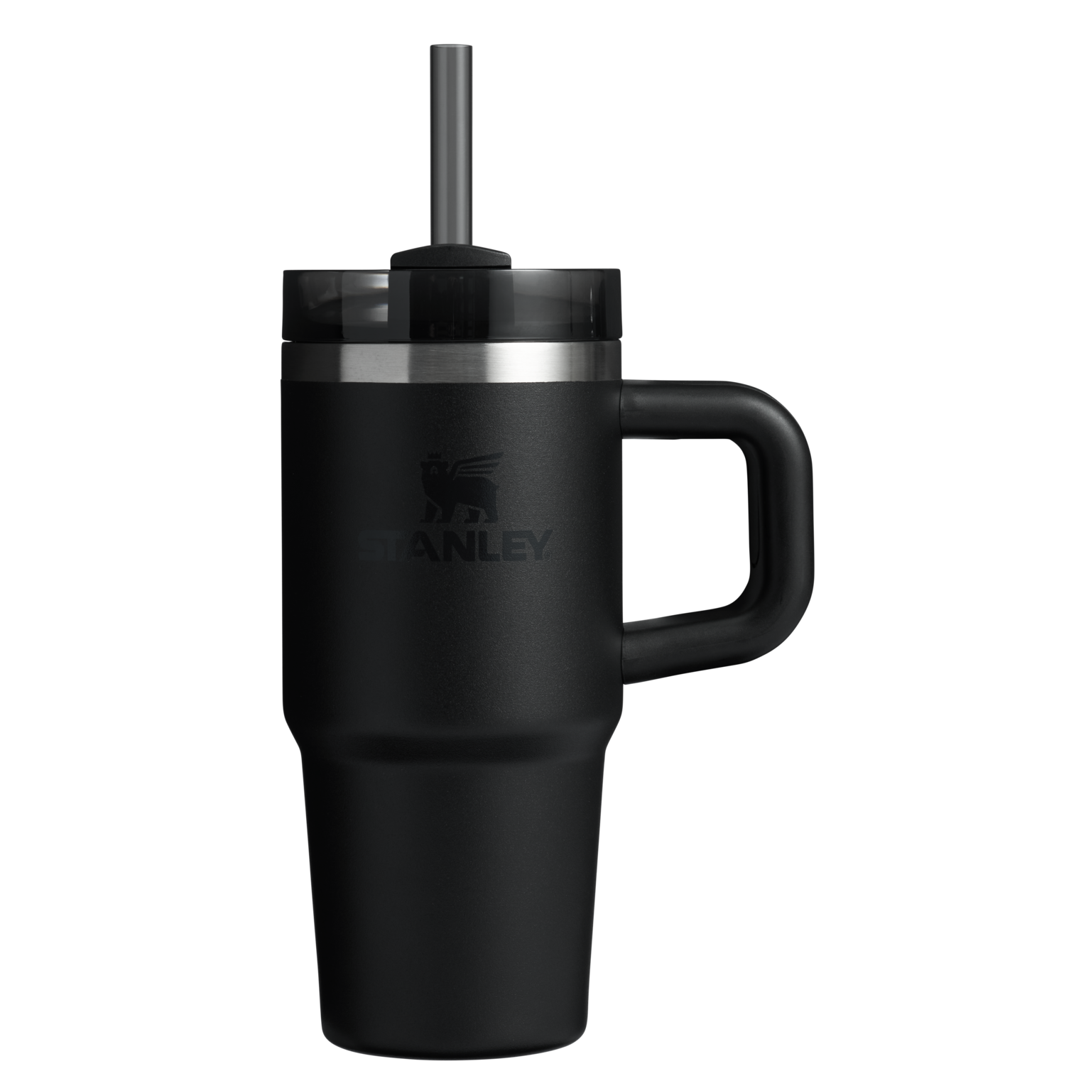 Car-Cup Friendly The Quencher H2.O Flowstate Tumbler | Stanley Create D291F - 40oz Large Capacity Car-Cup Friendly Quencher - Black 2.0