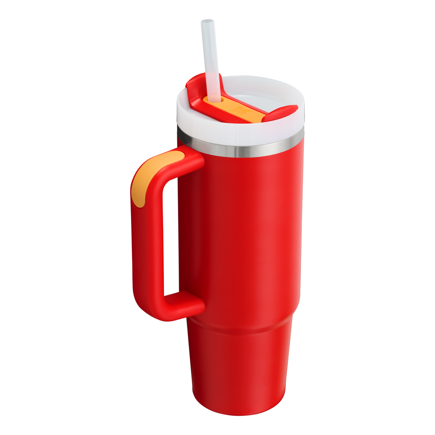 Insulated Travel The Quencher H2.0 Flowstate Tumbler | Stanley Create D331C - Double-Wall Vacuum Insulated Travel Tumbler with Straw Detail