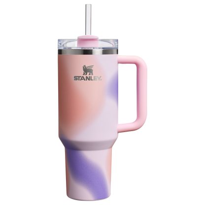 Car-Cup Friendly The Quencher H2.0 Flowstate Tumbler D050X - Premium Stainless Steel Straw Cup for All-Day Hydration Detail