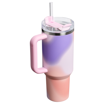 Car-Cup Friendly The Quencher H2.0 Flowstate Tumbler D050X - Premium Stainless Steel Straw Cup for All-Day Hydration Detail