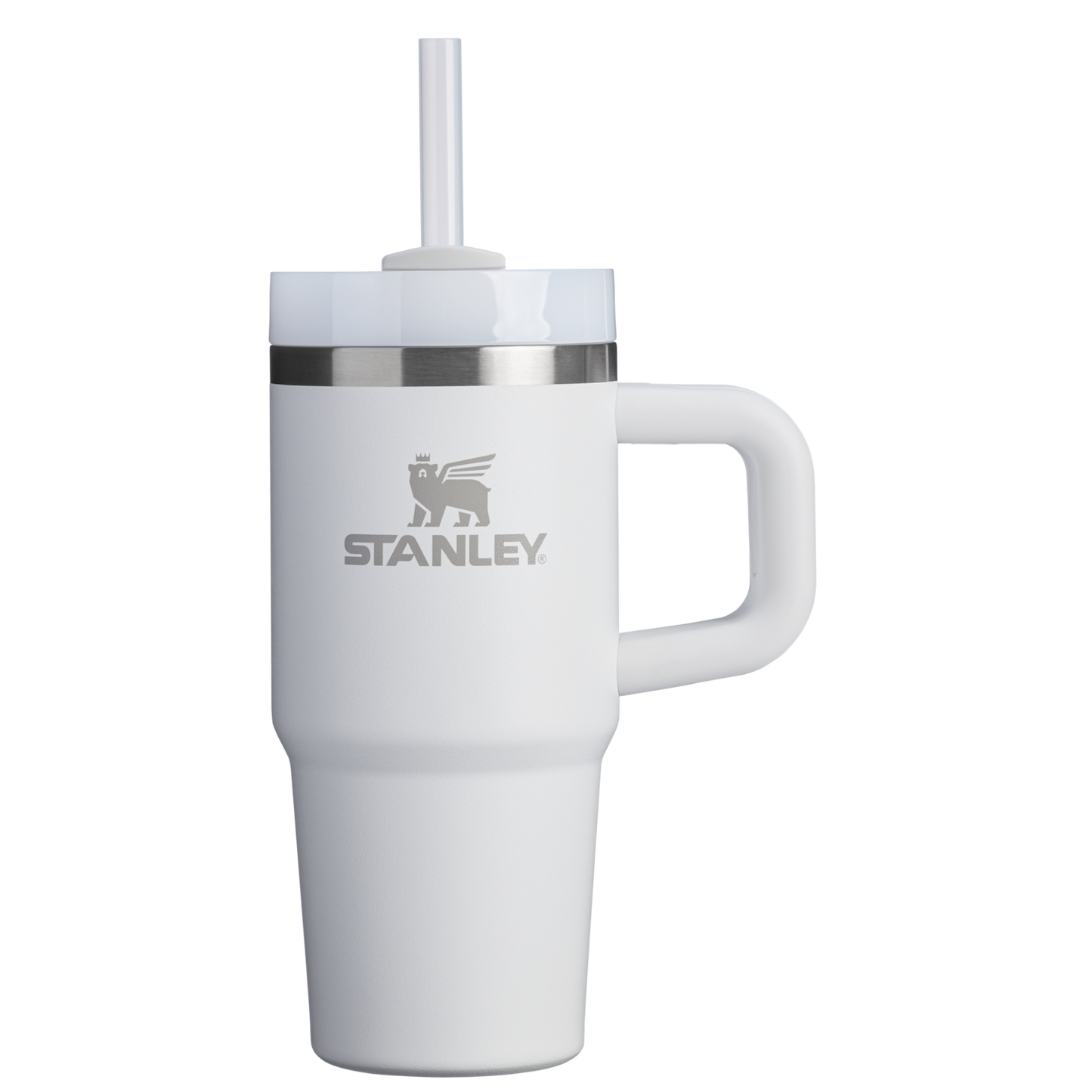 Car-Cup Friendly The Quencher H2.O Flowstate Tumbler | Stanley Create D291F - 40oz Large Capacity Car-Cup Friendly Quencher - Frost