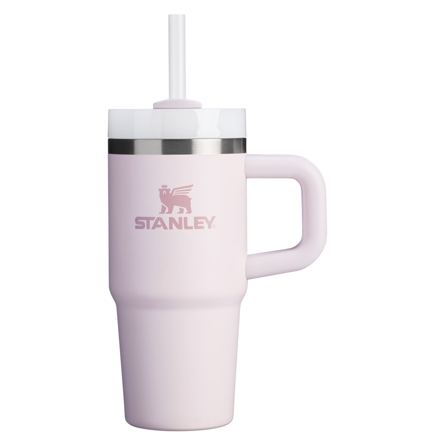 Car-Cup Friendly The Quencher H2.O Flowstate Tumbler | Stanley Create D291F - 40oz Large Capacity Car-Cup Friendly Quencher - Rose Quartz 2.0