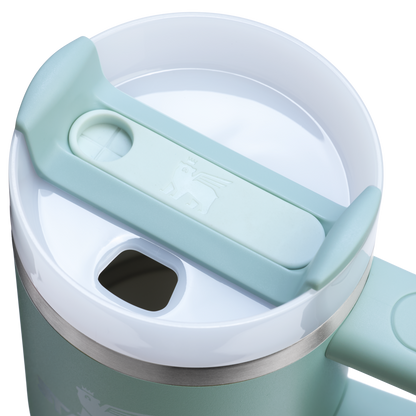 Car-Cup Friendly The Quencher H2.O Flowstate Tumbler | Stanley Create D291F - 40oz Large Capacity Car-Cup Friendly Quencher Detail