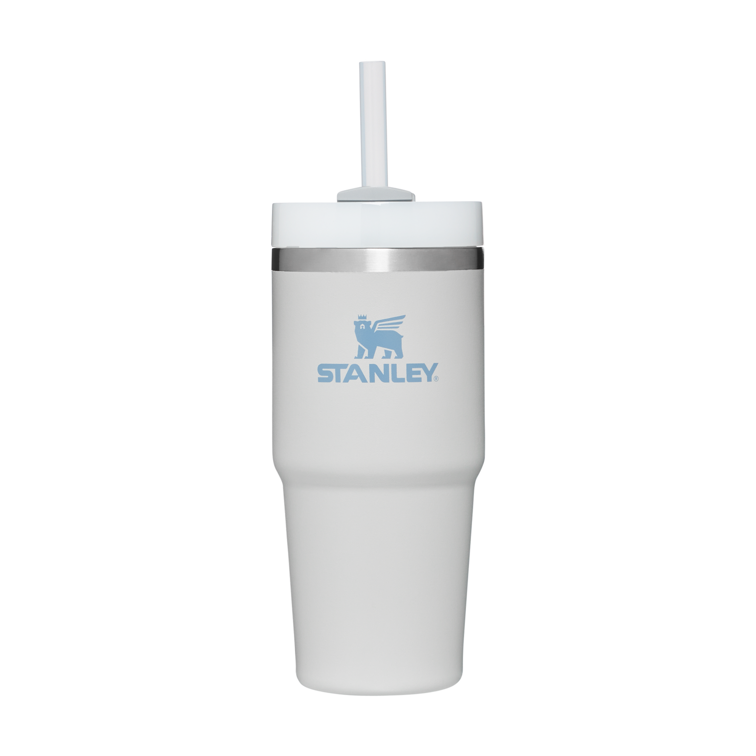Insulated Travel The Quencher H2.0 Flowstate Tumbler  | Stanley Create D329E - Double-Wall Vacuum Insulated Travel Tumbler with Straw Detail