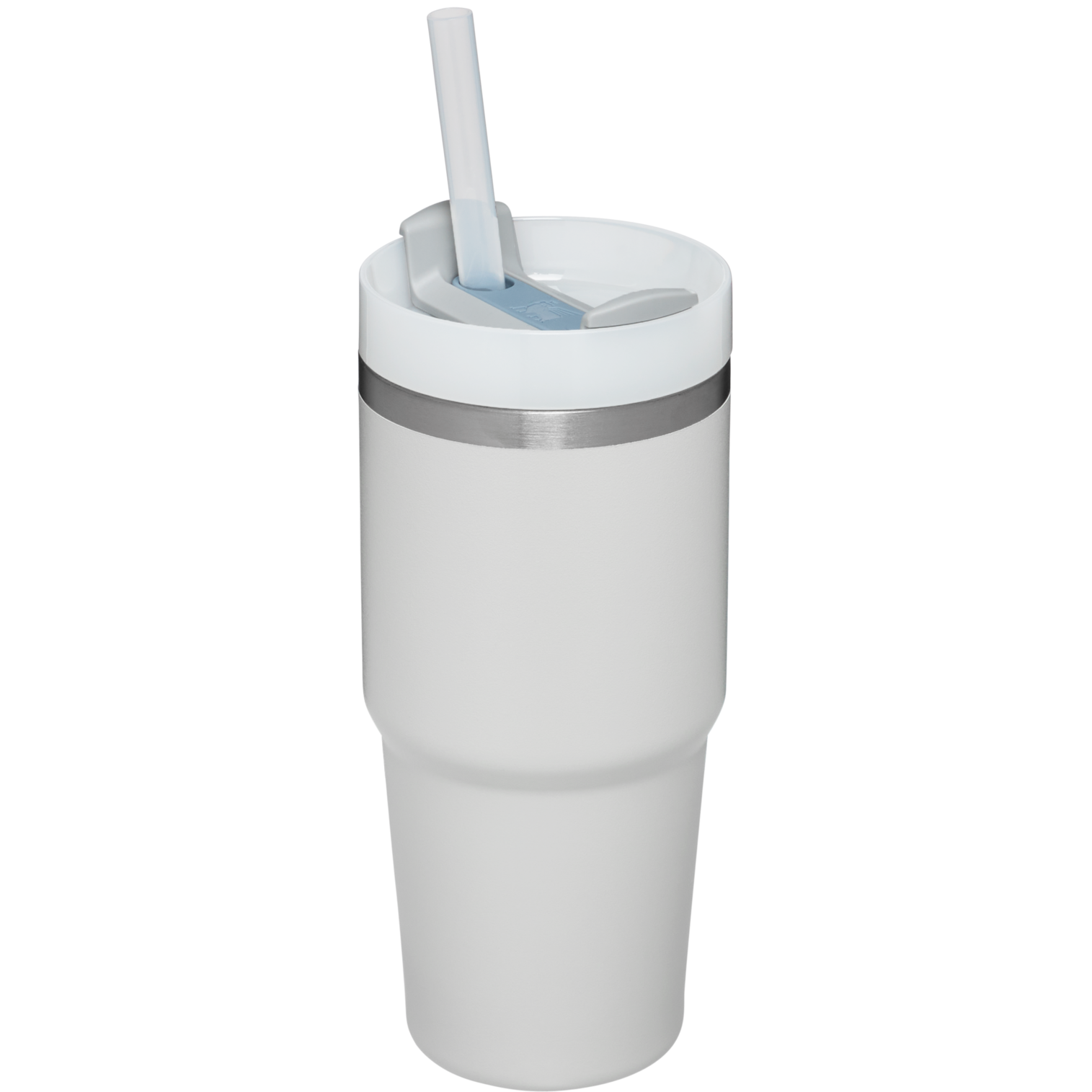 Insulated Travel The Quencher H2.0 Flowstate Tumbler  | Stanley Create D329E - Double-Wall Vacuum Insulated Travel Tumbler with Straw Detail