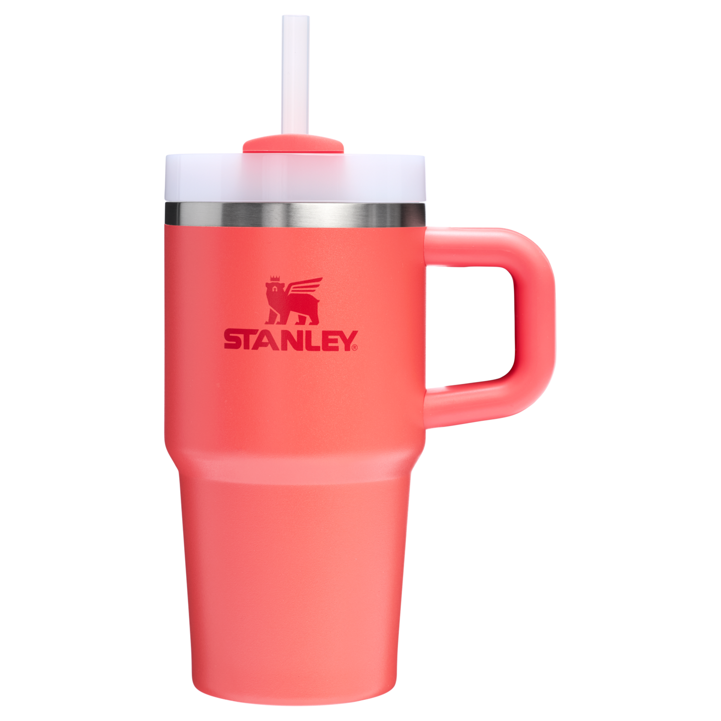 Double-Wall Vacuum The Quencher H2.O Flowstate Tumbler with Handle | Stanley Create D309N - 40oz Large Capacity Car-Cup Friendly Quencher Detail