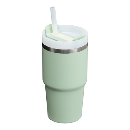 Large Capacity The Quencher H2.0 Flowstate Tumbler D030T - Premium Stainless Steel Straw Cup for All-Day Hydration Detail