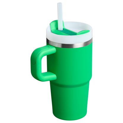 Double-Wall Vacuum The Quencher H2.O Flowstate Tumbler with Handle | Stanley Create D309N - 40oz Large Capacity Car-Cup Friendly Quencher Detail