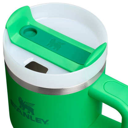 Insulated Travel The Quencher H2.O Flowstate Tumbler | Stanley Create D274S - Double-Wall Vacuum Insulated Travel Tumbler with Straw Detail