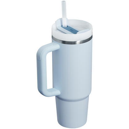 Insulated Travel The Quencher H2.0 Flowstate Tumbler | Stanley Create D331C - Double-Wall Vacuum Insulated Travel Tumbler with Straw Detail