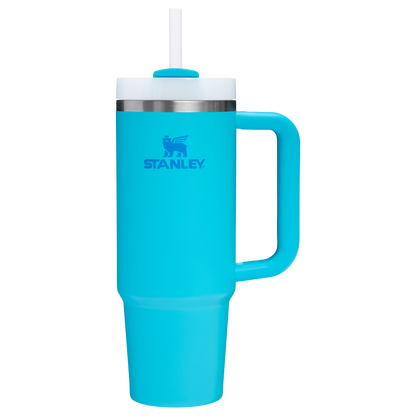 Insulated Travel The Quencher H2.0 Flowstate Tumbler | Stanley Create D331C - Double-Wall Vacuum Insulated Travel Tumbler with Straw Detail