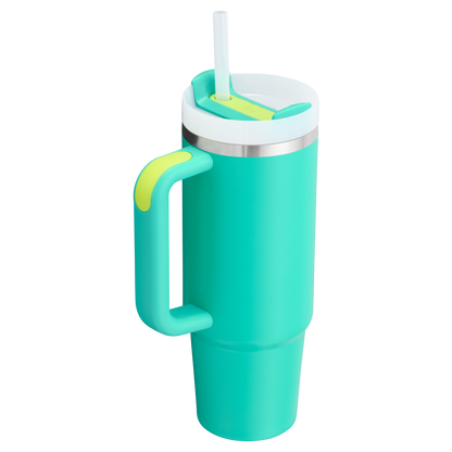 Large Capacity The Quencher H2.0 Flowstate Tumbler D051L - Premium Stainless Steel Straw Cup for All-Day Hydration Detail