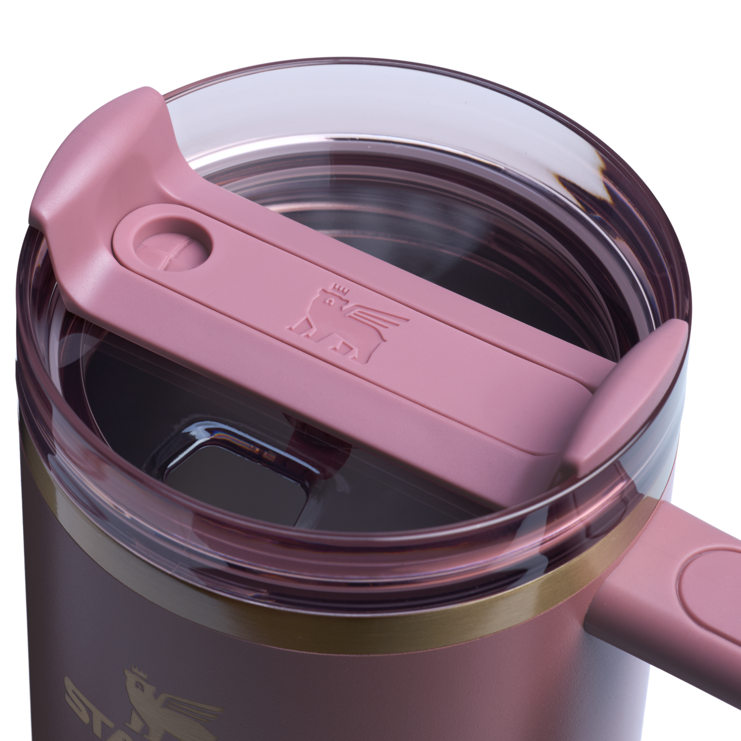 Car-Cup Friendly The Quencher H2.0 Flowstate Tumbler D050X - Premium Stainless Steel Straw Cup for All-Day Hydration Detail