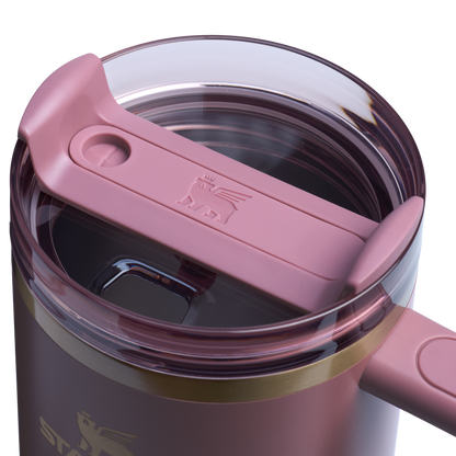 Car-Cup Friendly The Quencher H2.0 Flowstate Tumbler D050X - Premium Stainless Steel Straw Cup for All-Day Hydration Detail