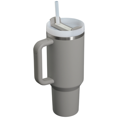 Car-Cup Friendly The Quencher H2.0 Flowstate Tumbler D050X - Premium Stainless Steel Straw Cup for All-Day Hydration Detail
